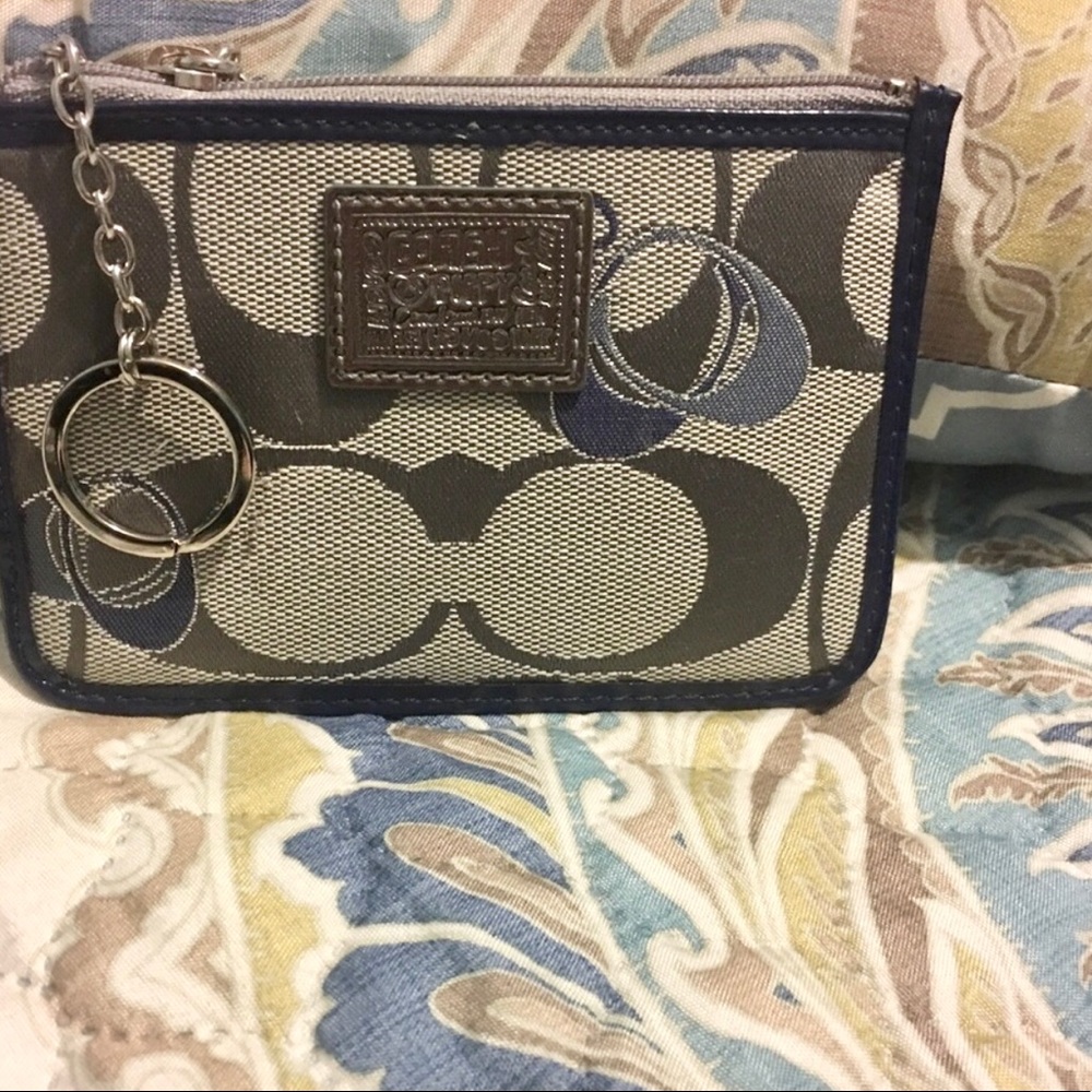 🎯 Coach Poppy card holder